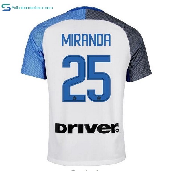Camiseta Inter 2ª Miranda 2017/18